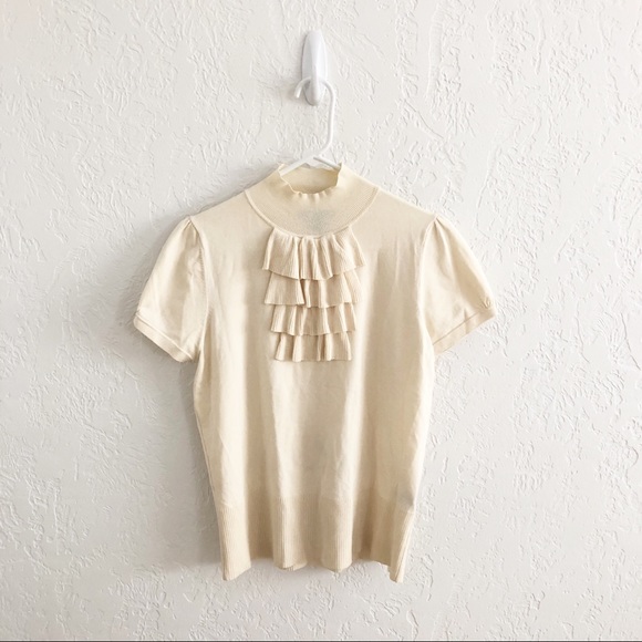 august silk mock turtleneck